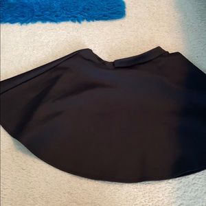 Black flowy skirt